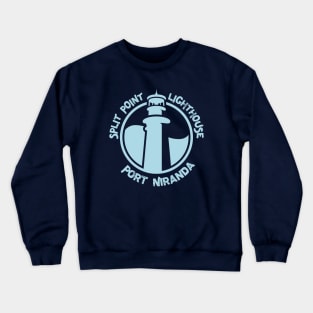 Split Point Lighthouse, Round the Twist Crewneck Sweatshirt